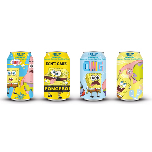High Up Spongebob Sparkling Water – Original 330ml - 24ct