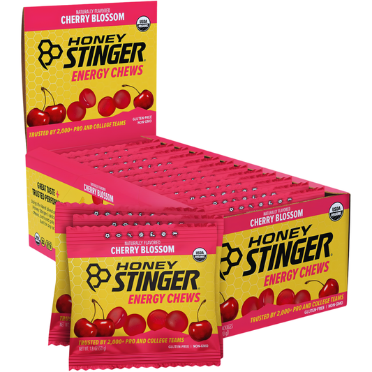 Honey Stinger Classic Cherry Blossom Energy Chews 1.8oz 12ct