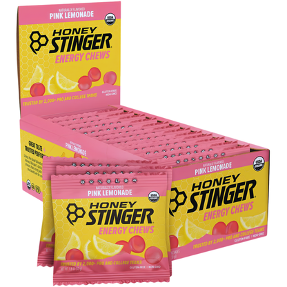 Honey Stinger Classic Pink Lemonade Energy Chews 1.8oz 12ct