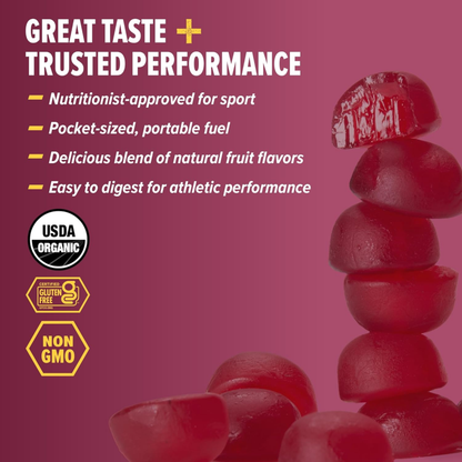 Honey Stinger Classic Pomegranate Passionfruit Energy Chews 1.8oz 12ct