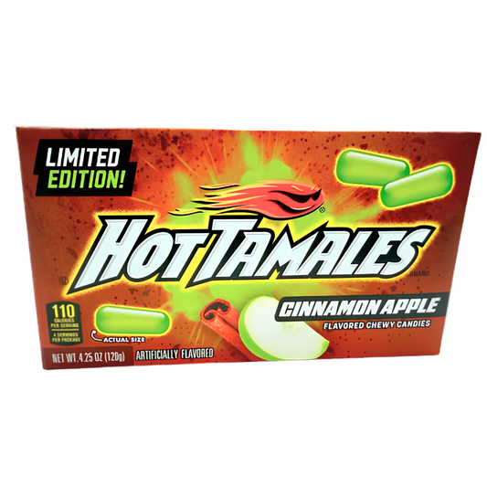 Hot Tamales Cinnamon Apple Limited Edition 4.25oz 12ct
