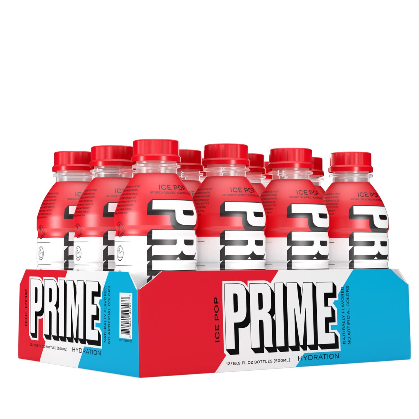 Prime Hydration Drink Ice Pop 16.9oz - 12ct