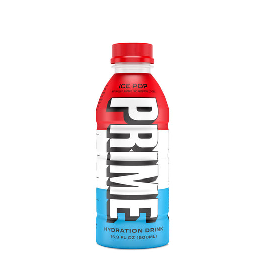 Prime Hydration Drink Ice Pop 16.9oz - 12ct