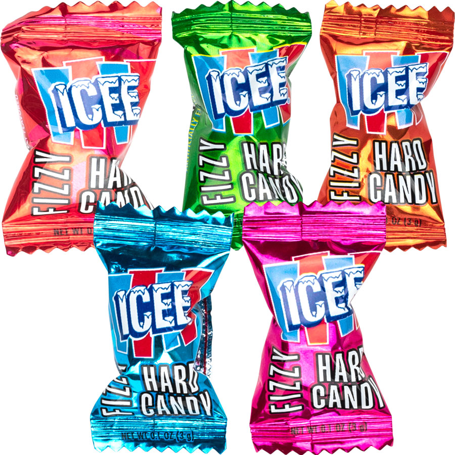 Koko's ICEE Fizzy Hard Candy Bulk  0.10oz - 864ct