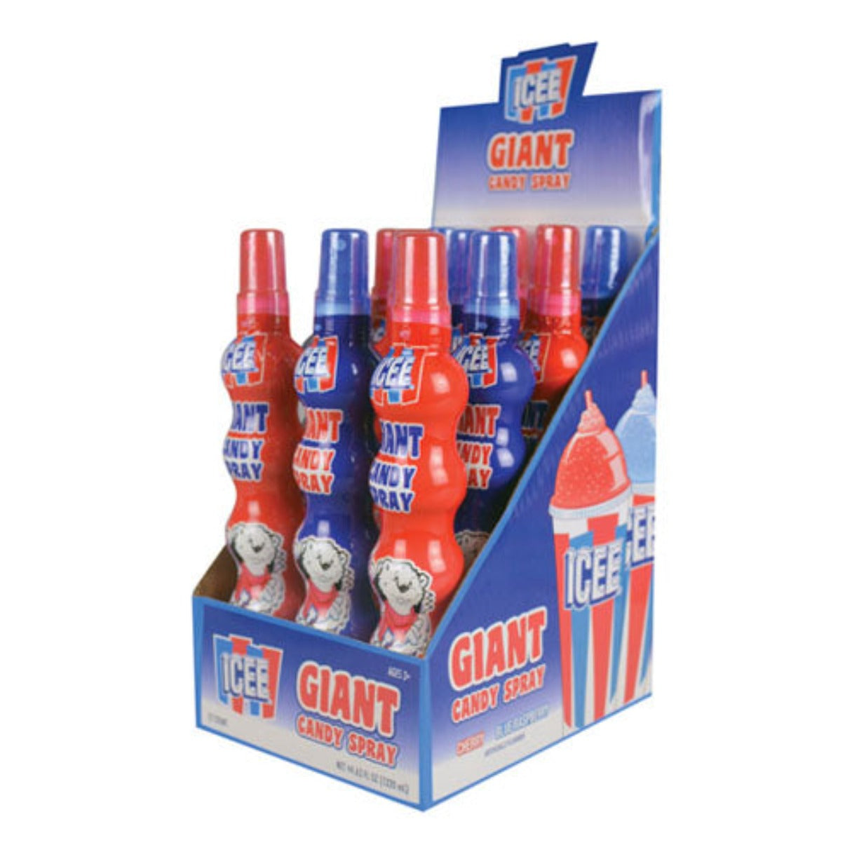 Kokos Icee Giant Candy Spray 372oz 72ct I Got Your Candy 8212