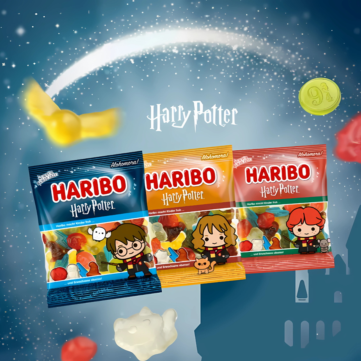 Haribo Harry Potter Assorted 4oz - 72ct