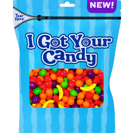 I Got Your Candy Fruit Pressed Candy (like Runts) 6oz 12ct