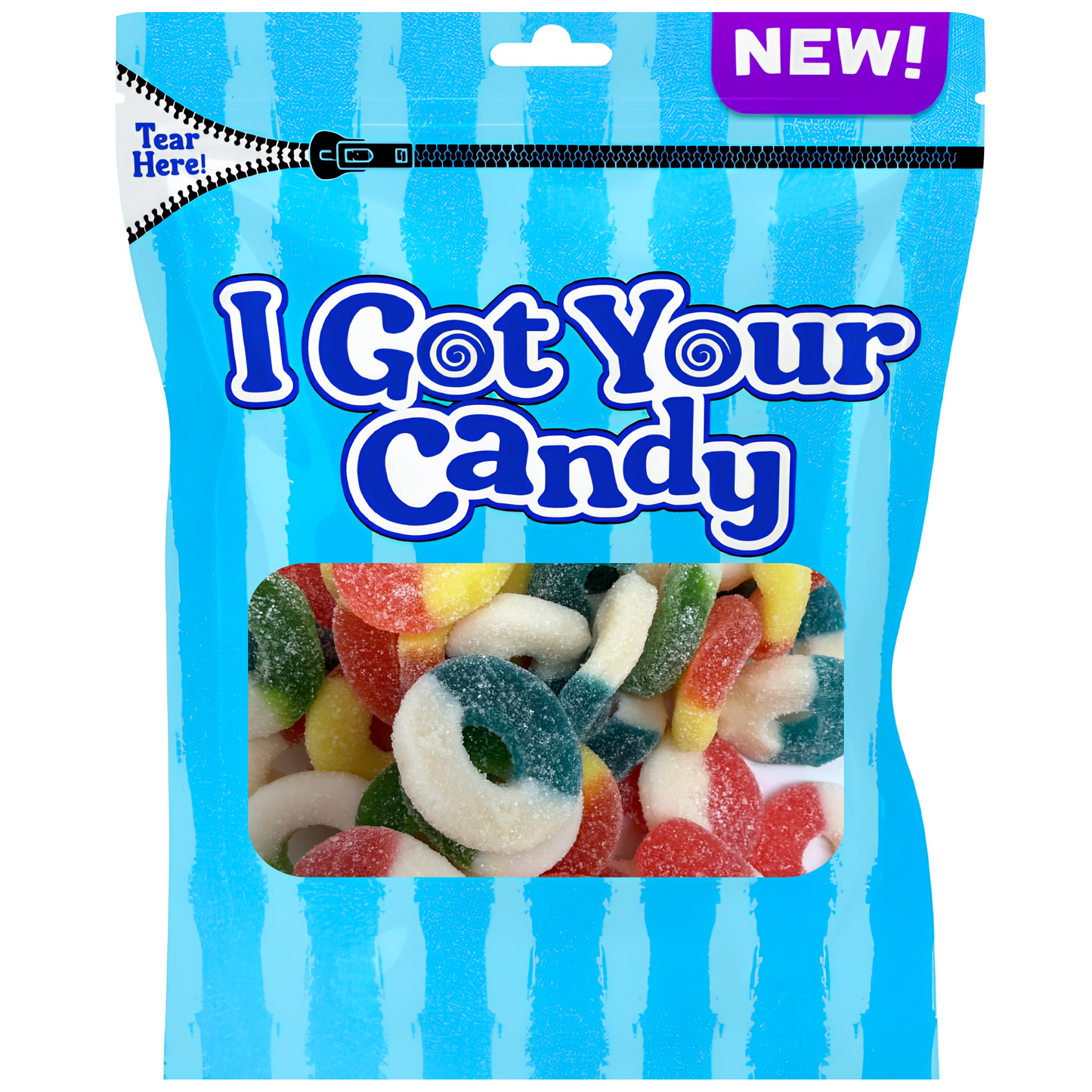 I Got Your Candy Gummy Ring Mix Peg Bag 6oz 12ct ($4.50/pc)