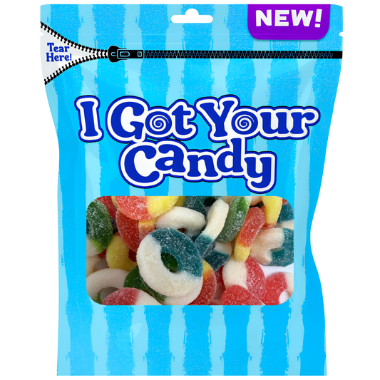 I Got Your Candy Gummy Ring Mix Peg Bag 6oz 12ct ($4.50/pc)