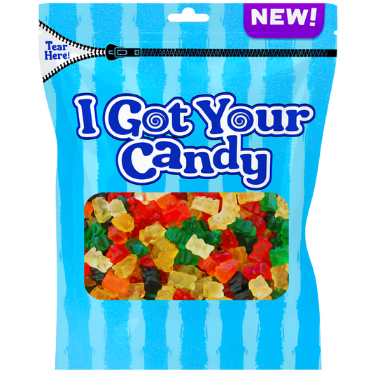 I Got Your Candy Sour Gummi Bears Peg Bag 6oz 12ct