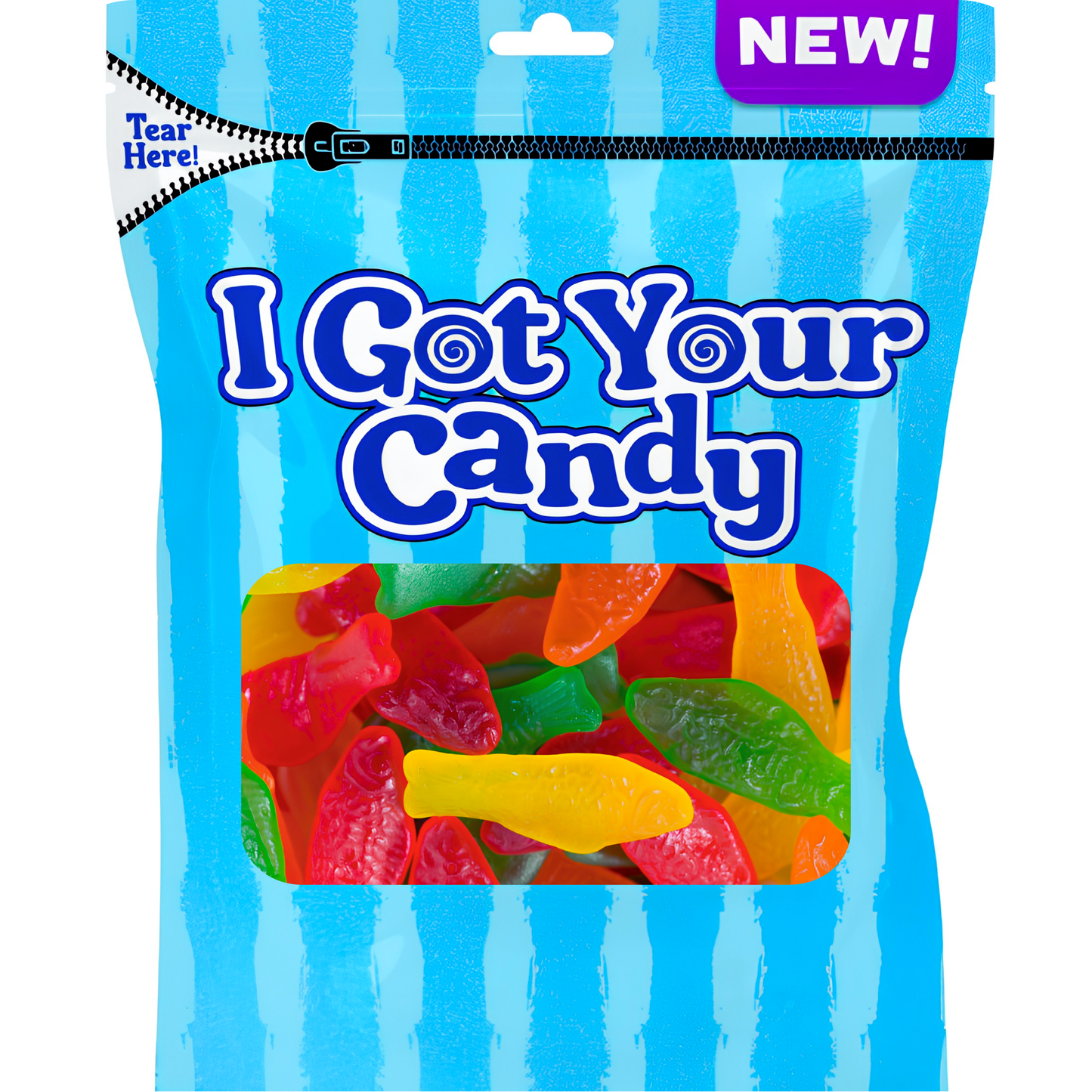I Got Your Candy Swedish Fish Assorted Peg Bag 6oz 12ct