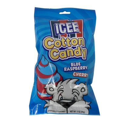 Icee Display Shipper Cotton Candy Bag 3oz - 48ct