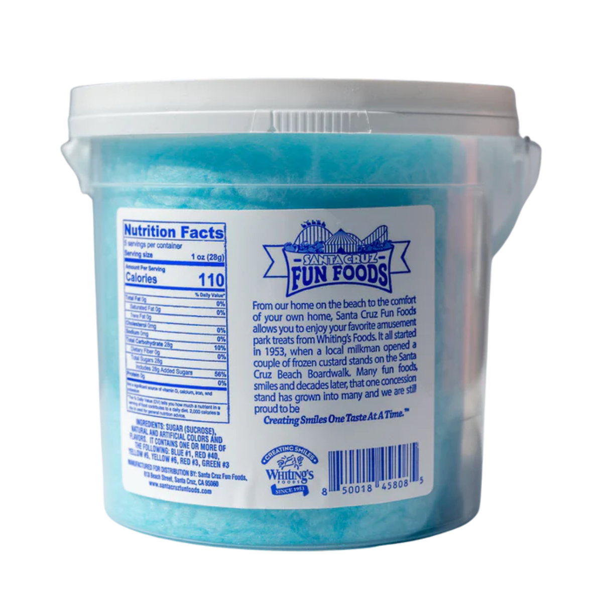 Icee Cotton Candy Blue Raspberry and Cherry Tub 2oz - 48ct