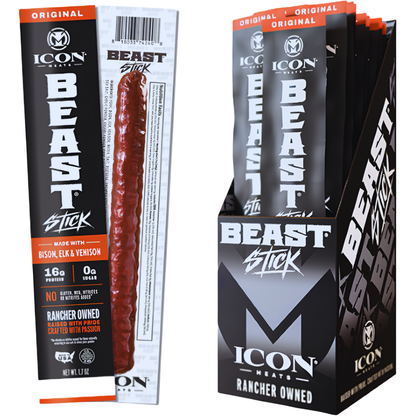 Icon Meats Beast Stick Original 1.7oz 6ct