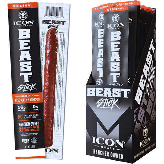 Icon Meats Beast Stick Original 1.7oz 6ct