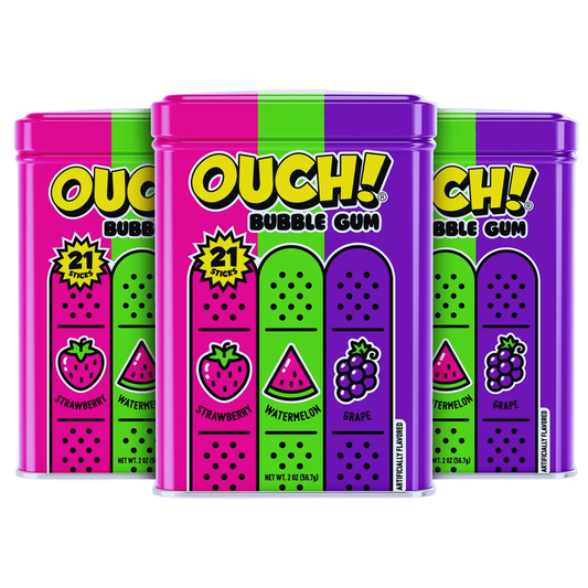 Iconic Candy Ouch Gum Tin 2oz - 12ct
