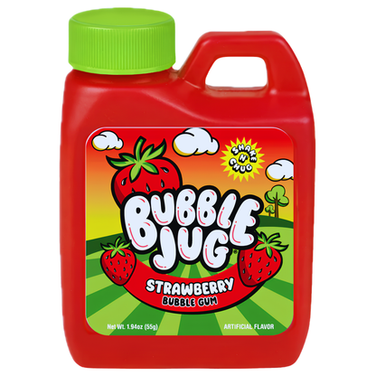 Bubble Jug Strawberry Bubble Gum 1.94oz 12ct