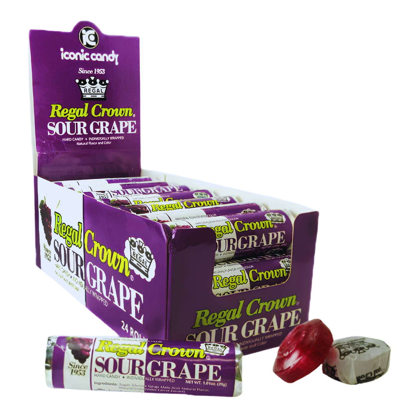 Regal Crown Grape Rolls 1.01oz 24ct