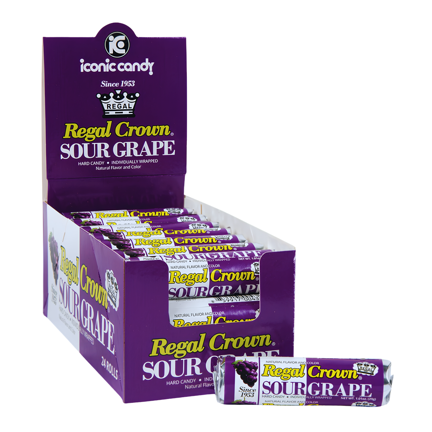 Regal Crown Grape Rolls 1.01oz 24ct