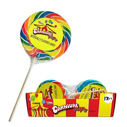 Espeez Giant Carnival Pops 8lbs 4.25oz - 24ct