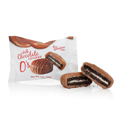 Gardners Milk Chocolate Covered O's 1oz - 36ct