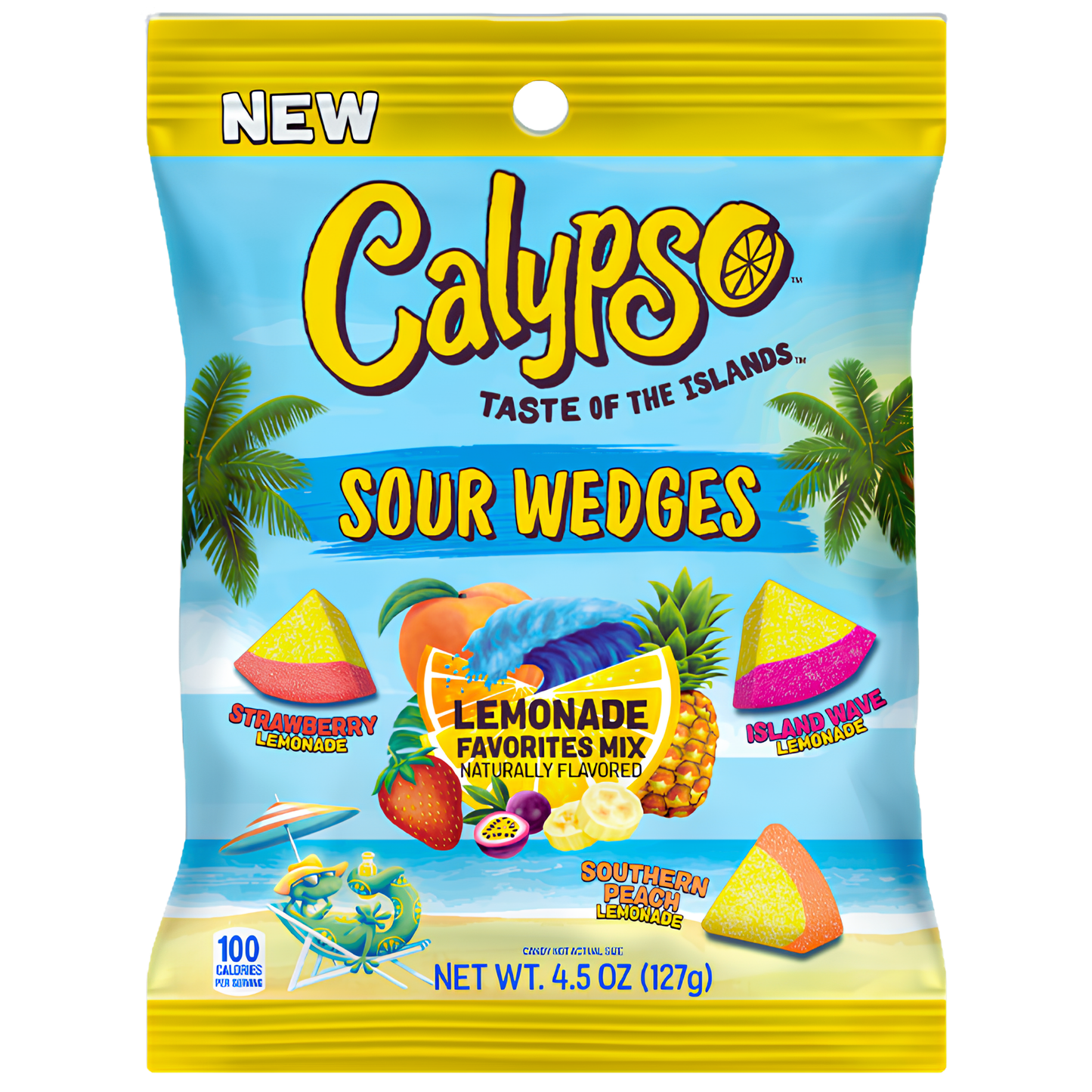 Calypso Lemonade Favorites Sour Wedges 4.5oz 12ct