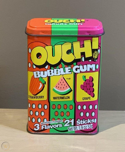 Iconic Candy Ouch Gum Tin 2oz - 12ct