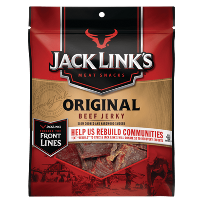 Jack Link's Beef Jerky Original 3.25oz - 12ct