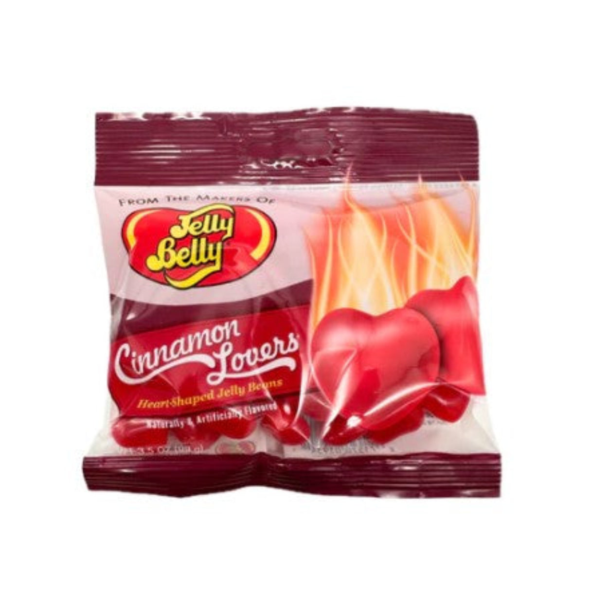 Jelly Belly Cinnamon Lovers Heart Shaped 3.5oz 12ct