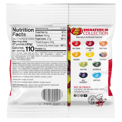 Jelly Belly Signature 10 Collection Jelly Beans 3.5oz 12ct