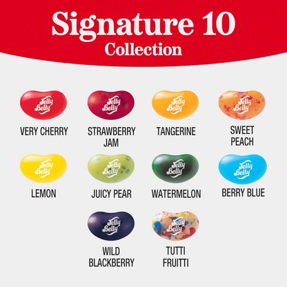 Jelly Belly Signature 10 Collection Jelly Beans 3.5oz 12ct