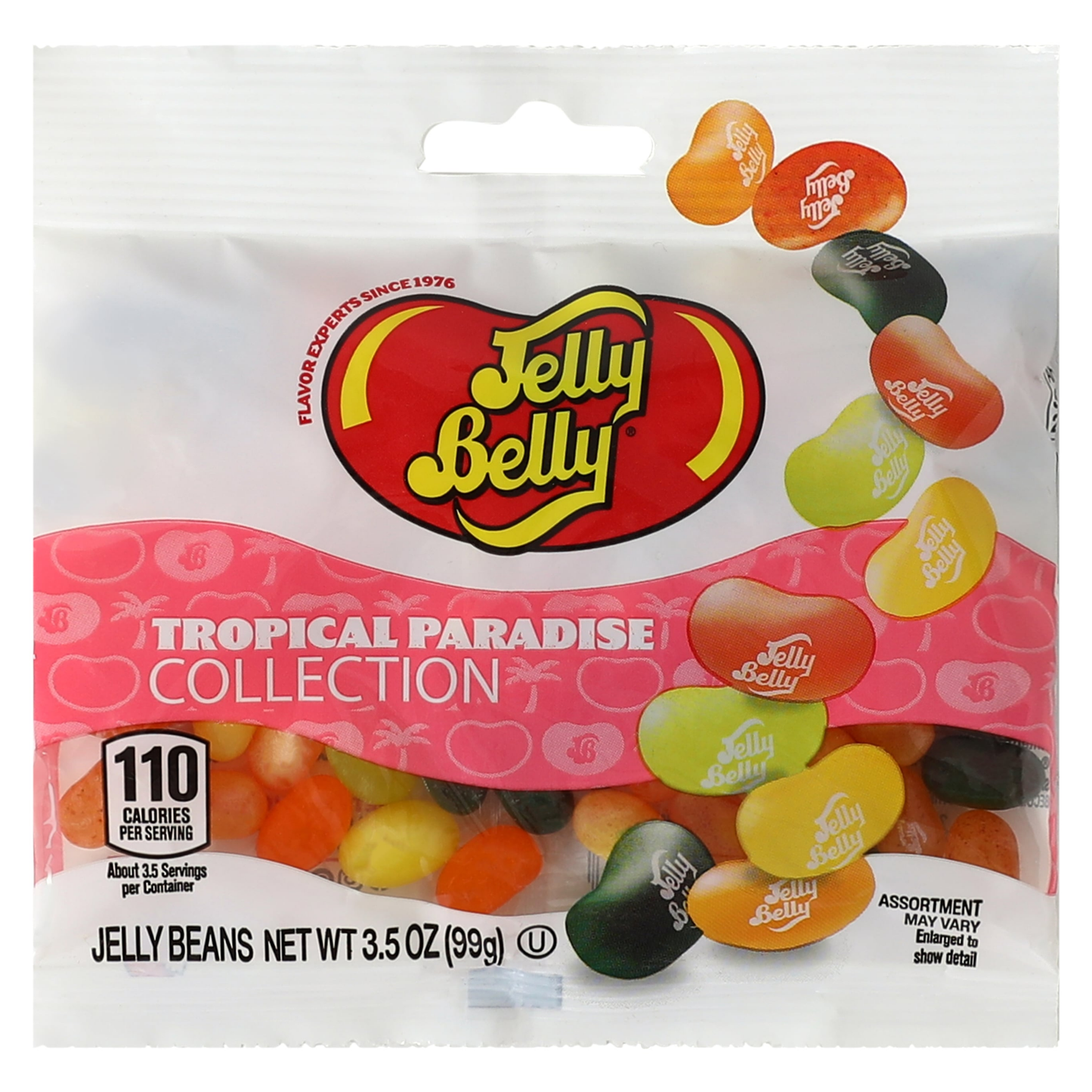 Jelly Belly Tropical Paradise Jelly Beans 3.5oz 12ct