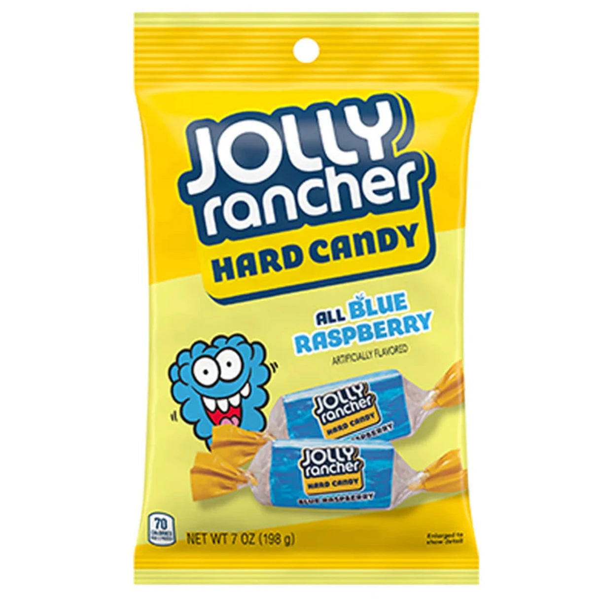 Jolly Rancher All Blue Raspberry 7oz - 12ct