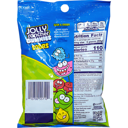 Jolly Rancher Gummies Sour Original Flavors 6.5oz 12ct ($3.09/pc)