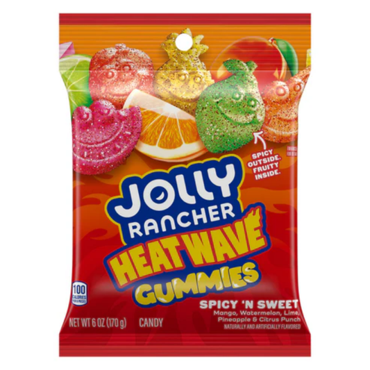 Jolly Rancher Heat Wave Gummies 6oz - 12ct