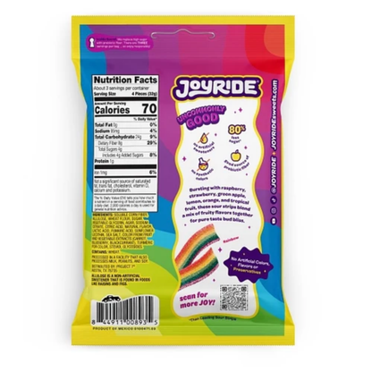 Joyride Sour Rainbow Strips - 3.5oz 10ct