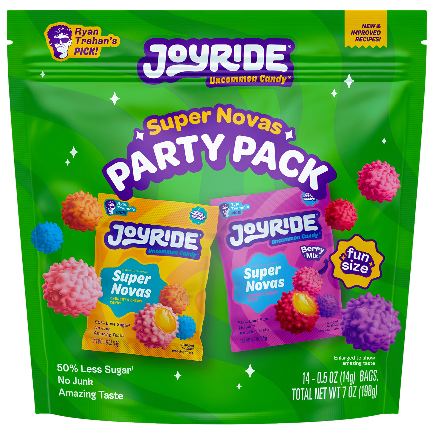 Joyride Super Novas Party Pack - 7oz 12ct