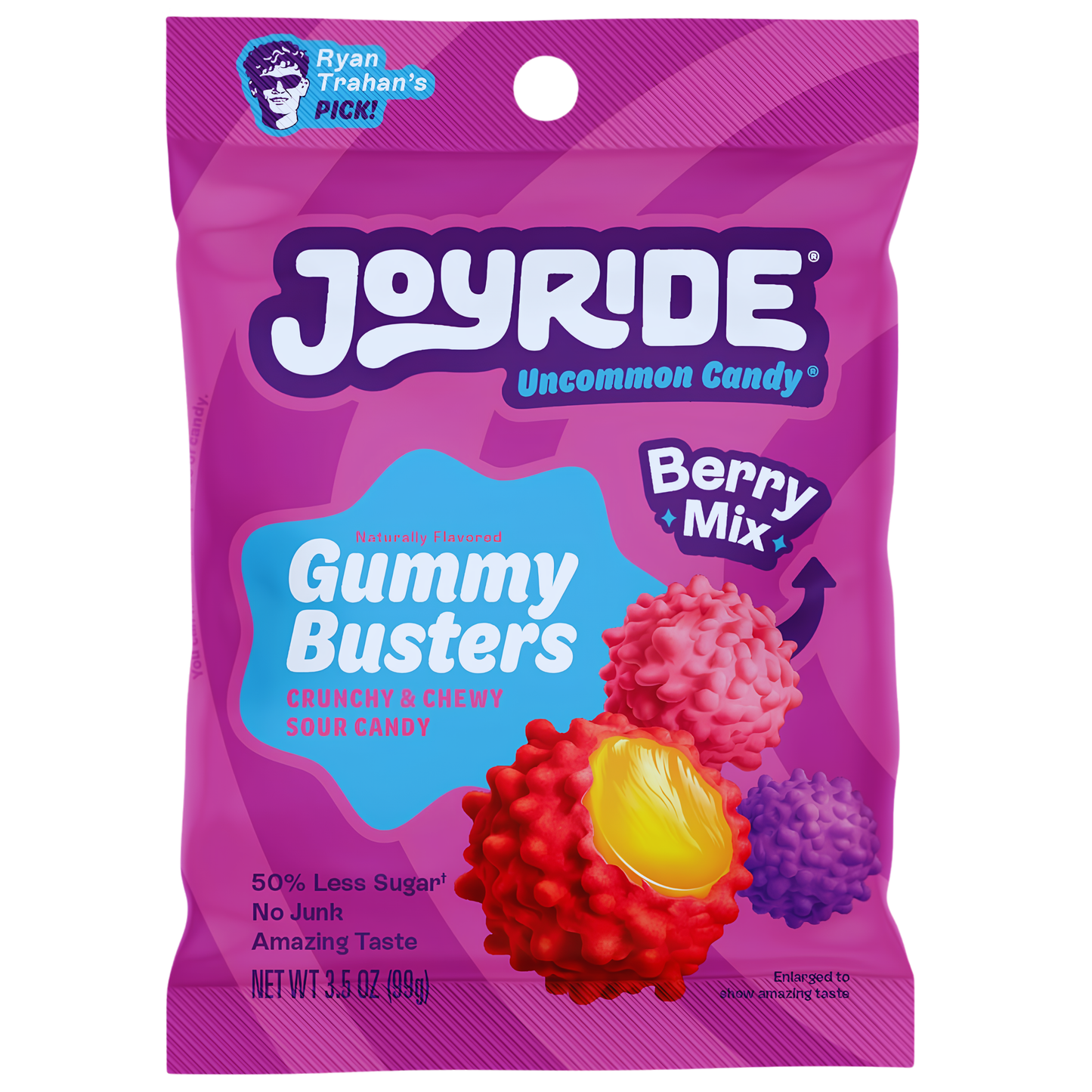 Joyride Gummy Busters Berry Mix Box 3.5oz 10ct