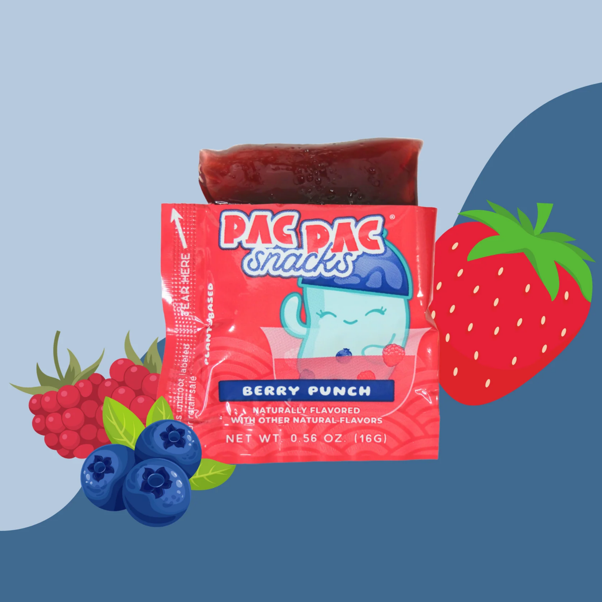 Juicy Chewy Jellies Berry Punch Peg Bag 5.64oz 12ct