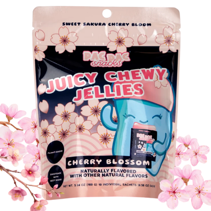 Juicy Chewy Jellies Cherry Blossom Peg Bag 5.64oz 12ct