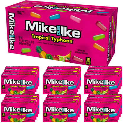 Mike and Ike Tropical Typhoon 18.72oz 24ct