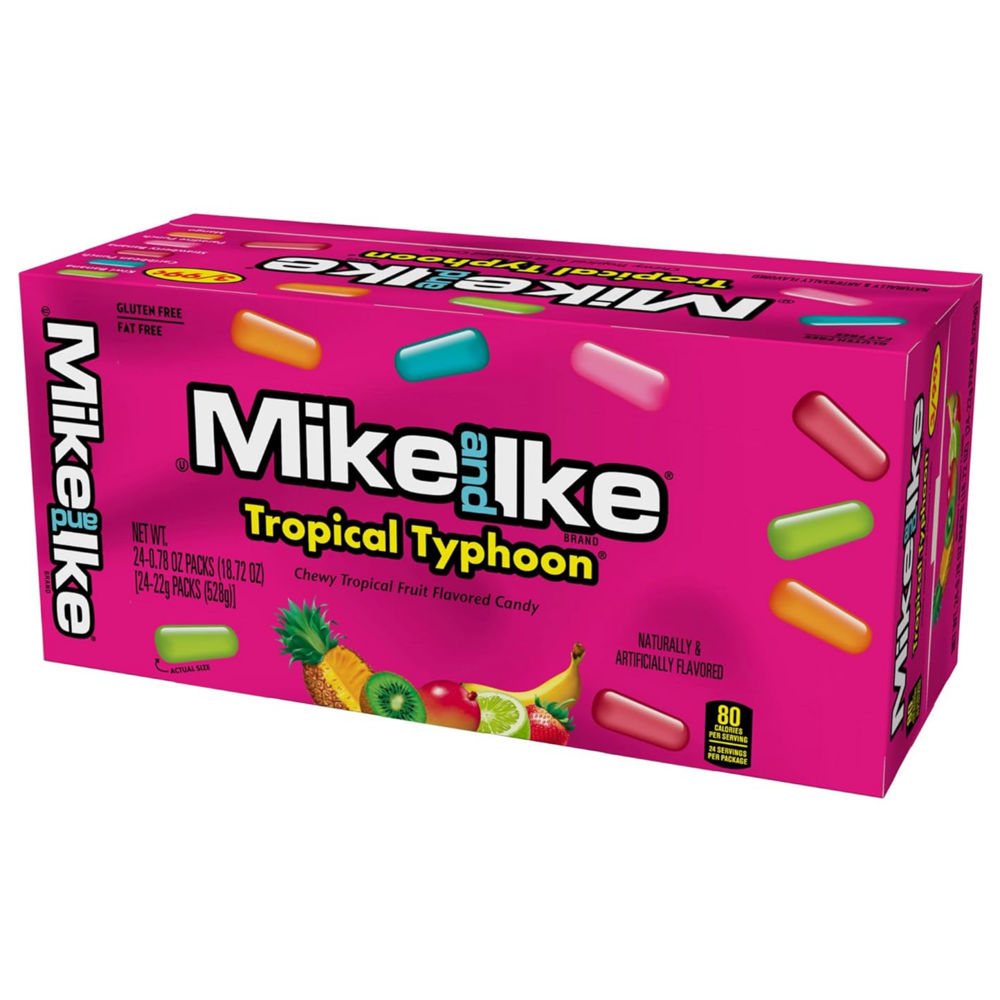 Mike and Ike Tropical Typhoon 18.72oz 24ct