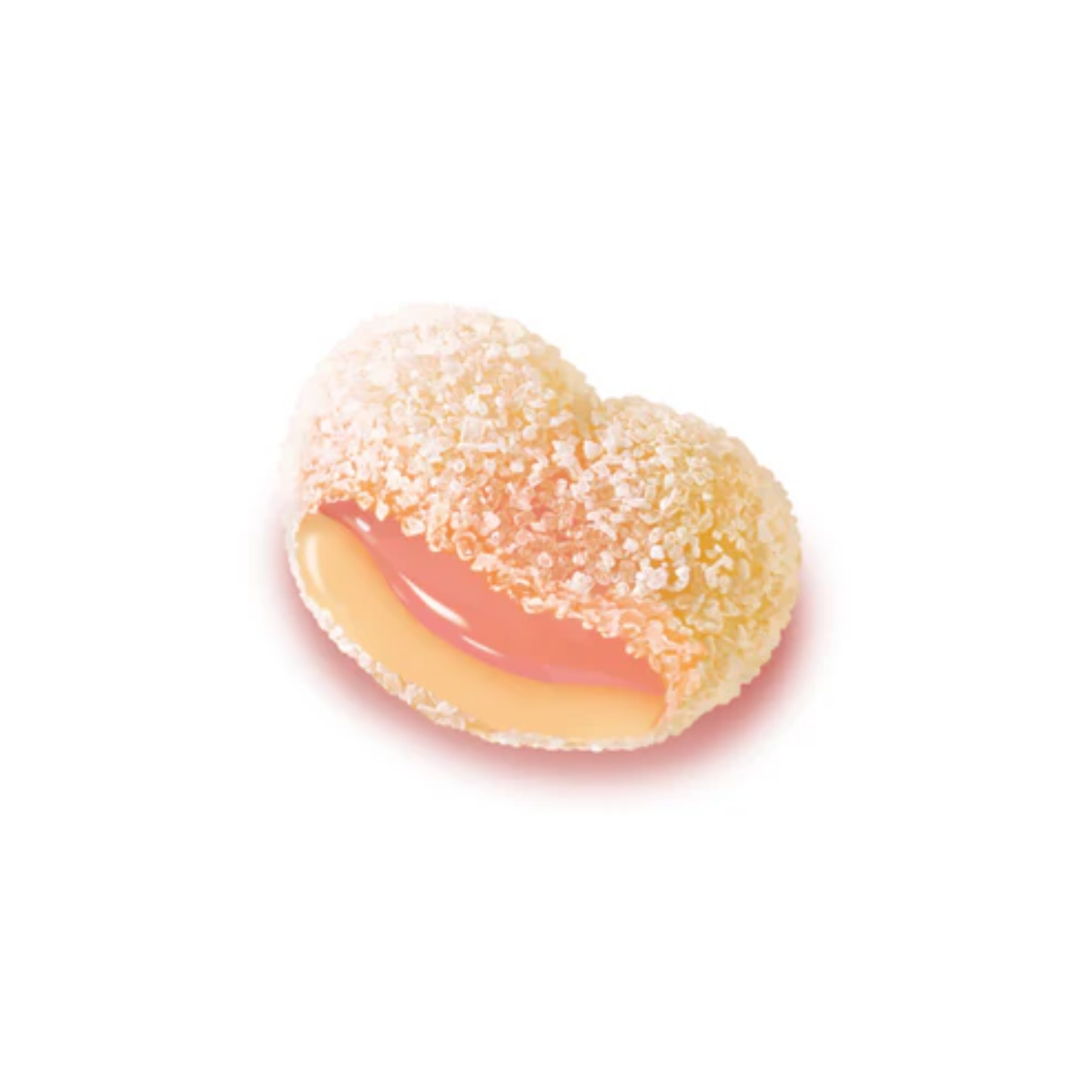 Kanro Pure Premium White Peach Gummies Candy 1.90oz 12ct