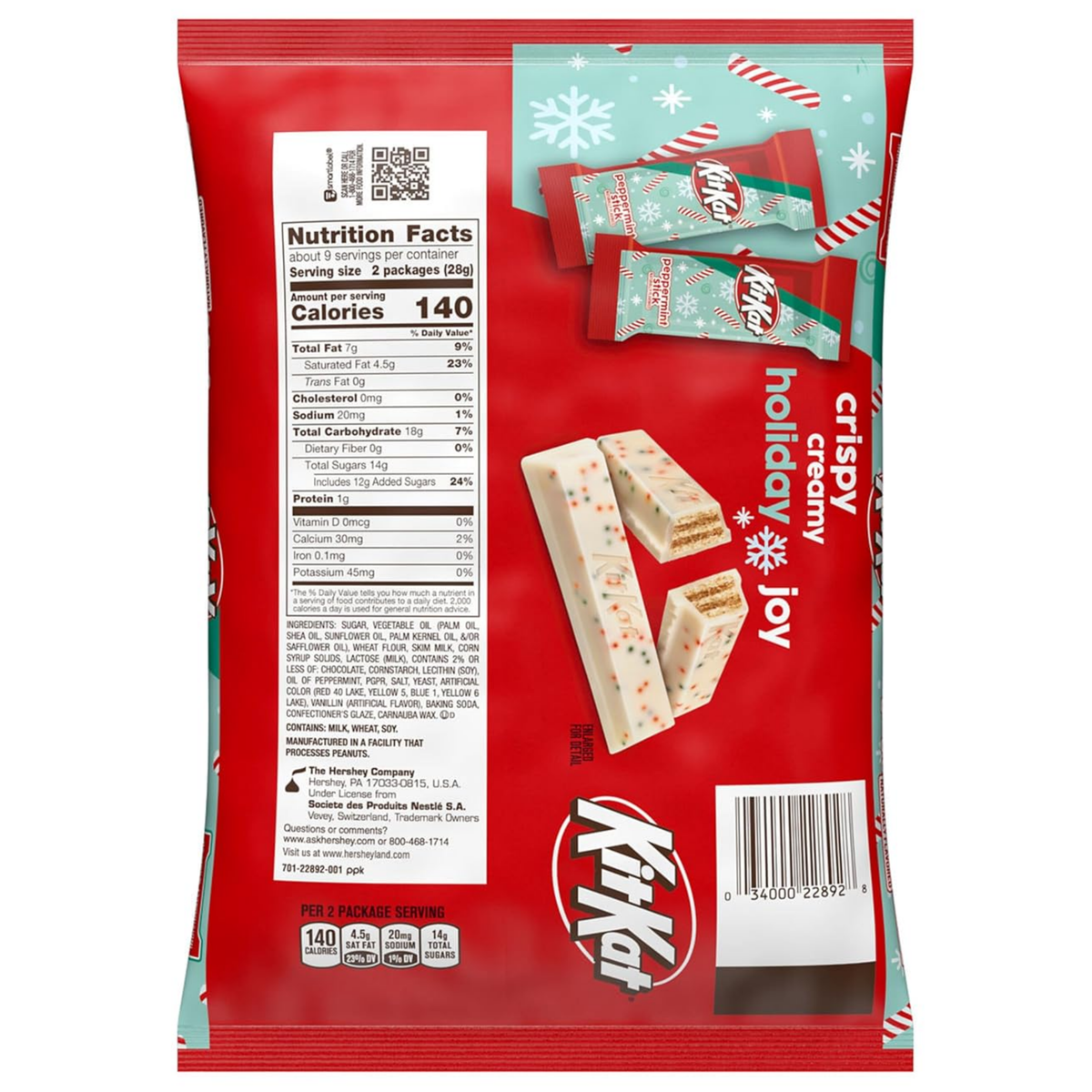 Kit Kat Peppermint Stick Bars 8.8oz 12ct