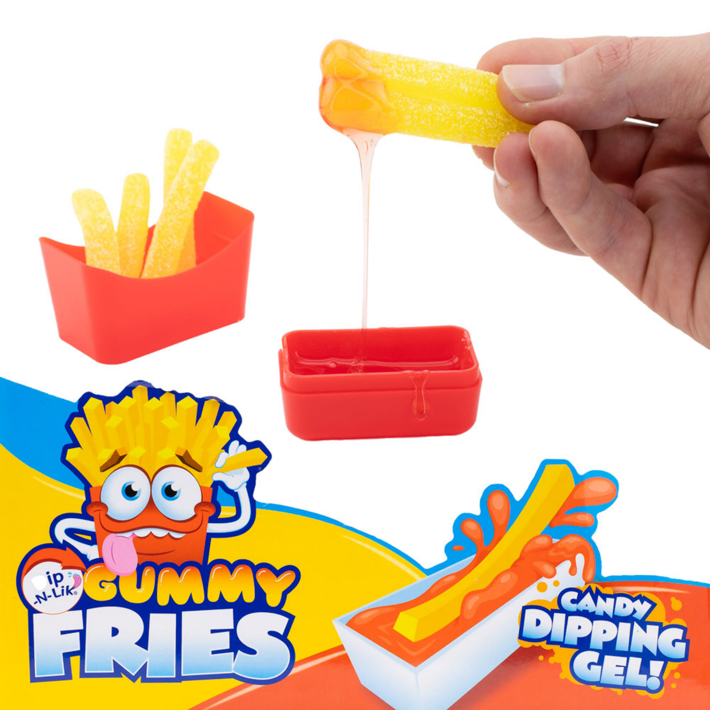 Koko's Gummy Fries Dip-N-Lik 1.57oz 12ct