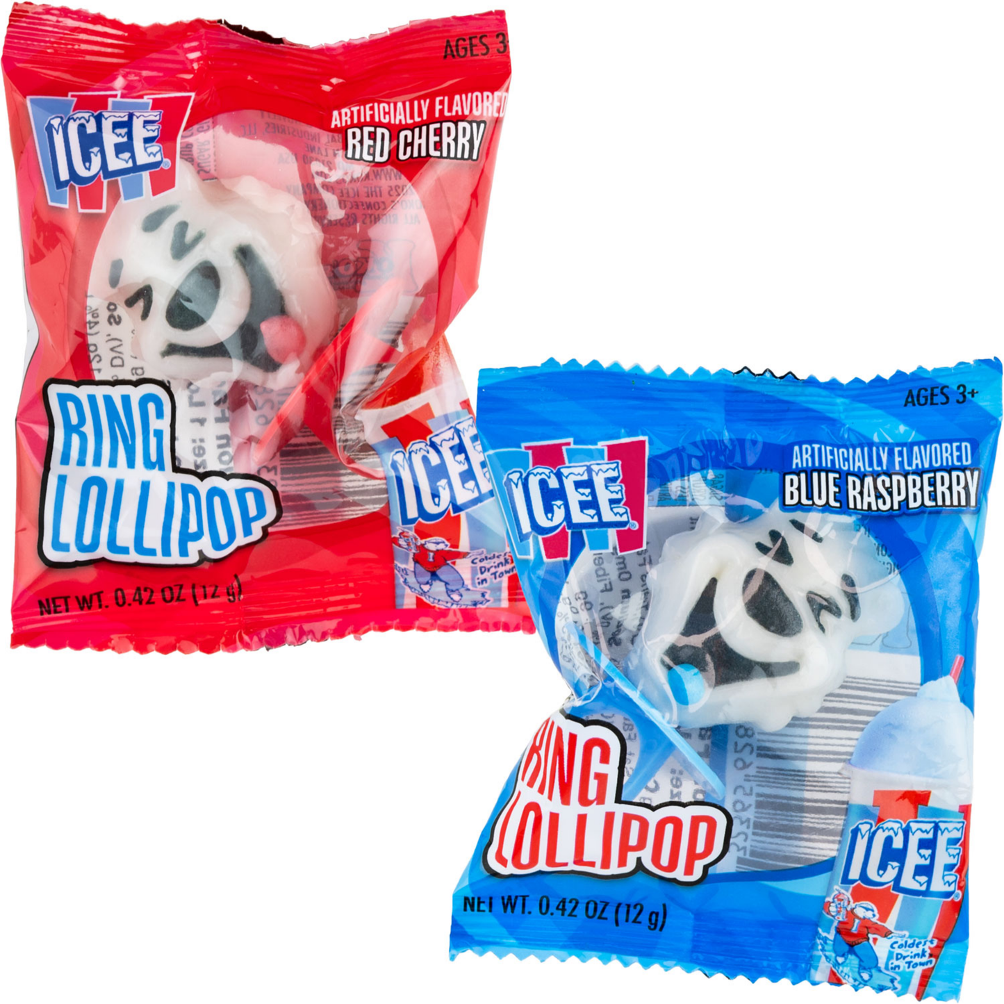 Koko's Icee Bear Ring Lollipop 0.42oz 6ct