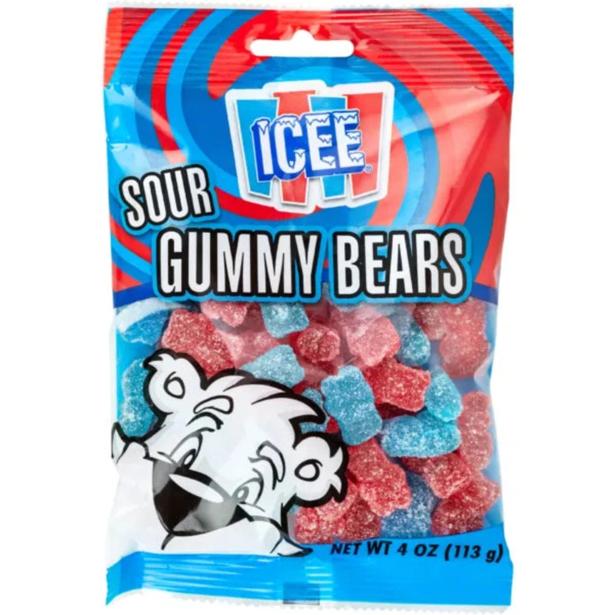 Koko's Icee Sour Gummy Bears 3.98oz - 12ct