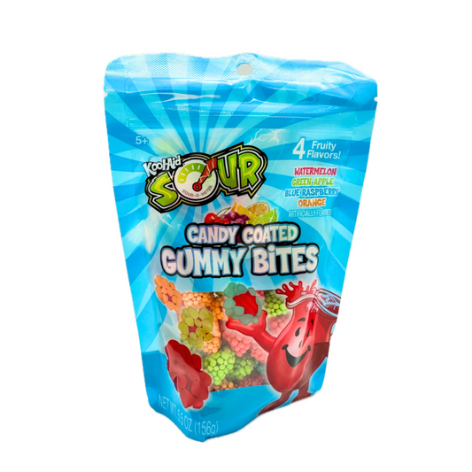 Kool Aid Sour Candy Coated Gummy Bites 5.5oz - 8ct