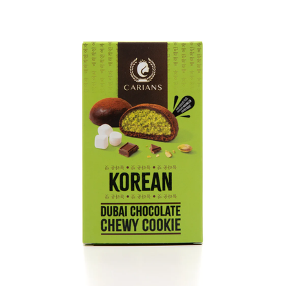 Carians Korean Dubai Chocolate Chewy Cookie 2.54oz 12ct