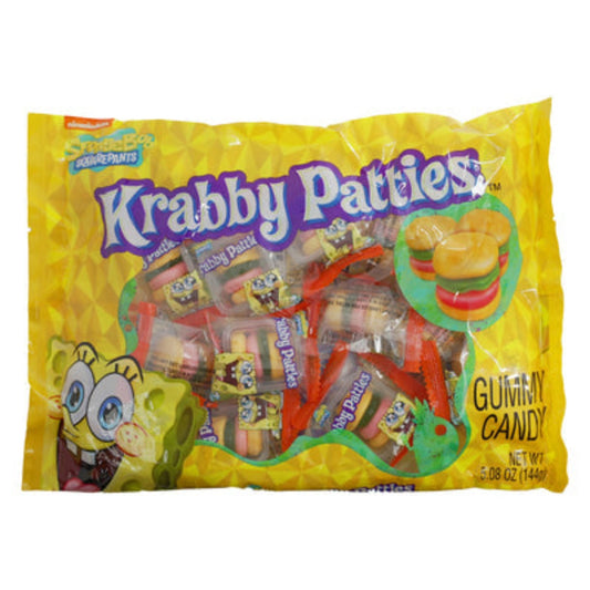 Frankford Krabby Patties Gummy Candy Bag 5.08oz - 12ct